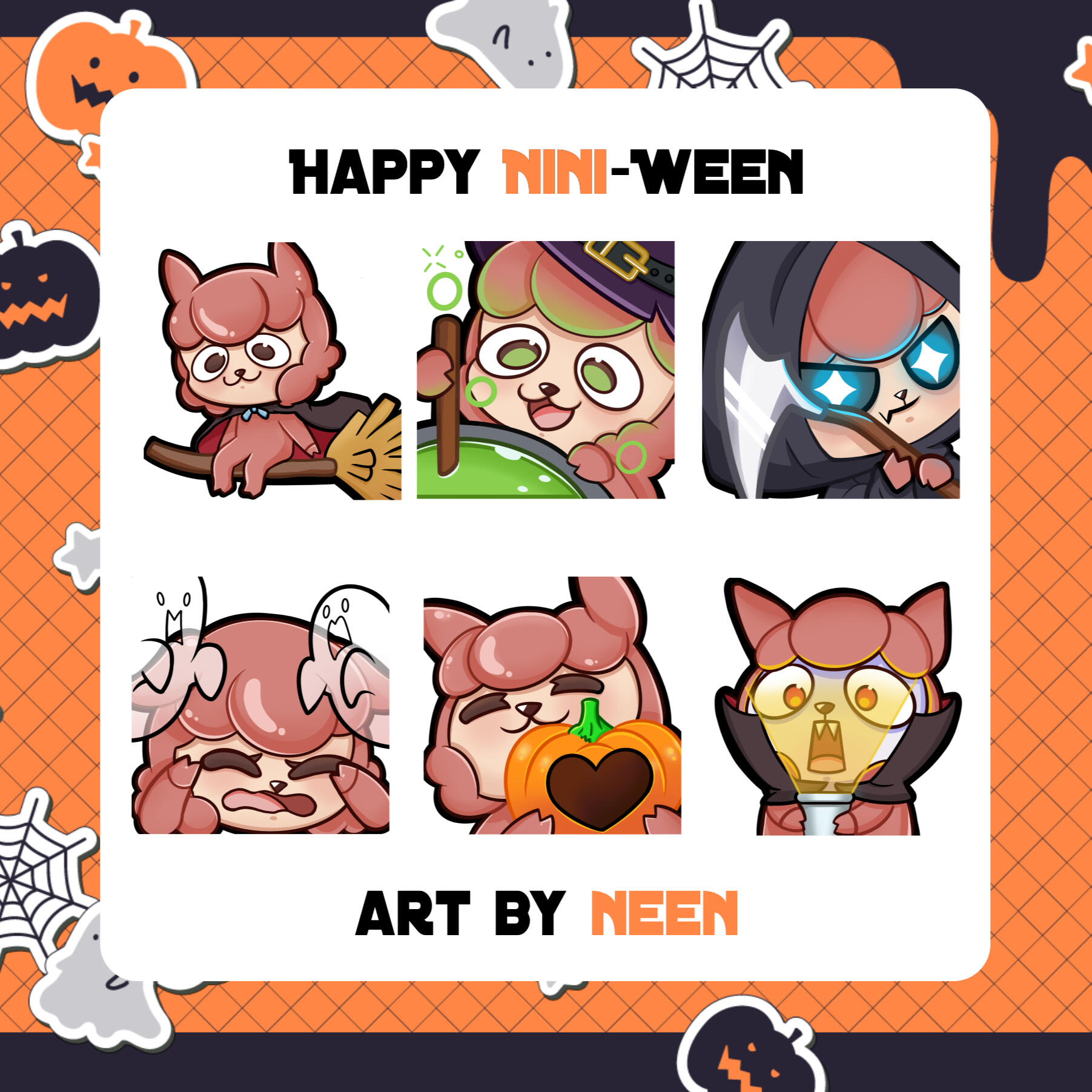 Christmas themed emotes